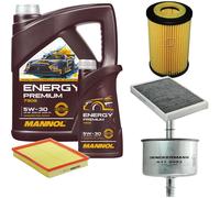 DENCKERMANN Controllo Set Energy Premium 5W-30 6L Per Opel Astra G CC 1.4