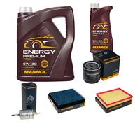 DENCKERMANN Controllo Set Energy Premium 5W-30 6L Per Opel Astra G CC 1.6