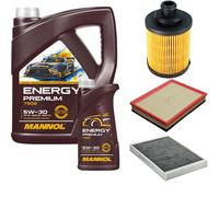 DENCKERMANN Controllo Set Energy Premium 5W-30 6L Per Opel Astra H 1.3 CDTi
