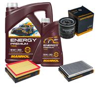 DENCKERMANN Controllo Set Energy Premium 5W-30 6L Per Opel Astra H 1.6 1.8