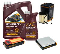 DENCKERMANN Controllo Set Energy Premium 5W-30 6L Per Opel Combo Kasten/Kombi