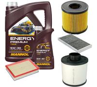 DENCKERMANN Controllo Set Energy Premium 5W-30 6L Per Opel Corsa C 1.3 CDTi