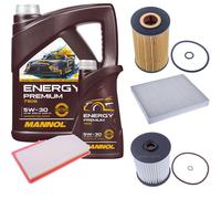 DENCKERMANN Controllo Set Energy Premium 5W-30 6L Per Opel Insignia B Caravan
