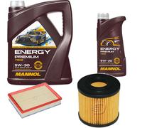 DENCKERMANN Controllo Set Energy Premium 5W-30 6L Per Opel Meriva Combo