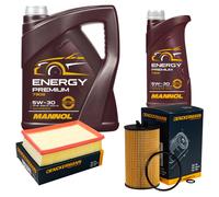 Denckermann Controllo Set Energy Premium 5W-30 6L per Opel Mokka / Moca