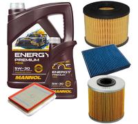 DENCKERMANN Controllo Set Energy Premium 5W-30 6L Per Opel Zafira B 1.7 CDTi