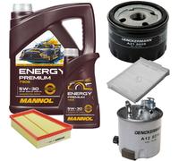 DENCKERMANN Controllo Set Energy Premium 5W-30 6L Per Renault Megane II Kombi