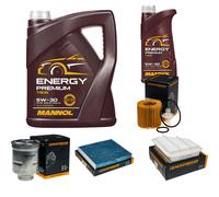 DENCKERMANN Controllo Set Energy Premium 5W-30 6L Per Toyota Auris 1.4 D-4D