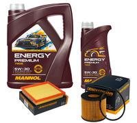 DENCKERMANN Controllo Set Energy Premium 5W-30 6L Per Toyota Auris Kombi 1.8
