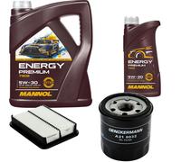 DENCKERMANN Controllo Set Energy Premium 5W-30 6L Per Toyota Corolla Compact