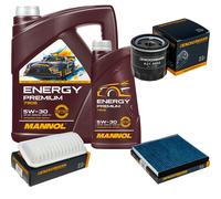 DENCKERMANN Controllo Set Energy Premium 5W-30 6L Per Toyota Yaris 1.4 D-4D
