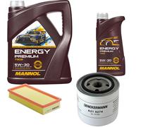 DENCKERMANN Controllo Set Energy Premium 5W-30 6L Per Volvo 440 K 1.9 Turbo D