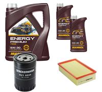 DENCKERMANN Controllo Set Energy Premium 5W-30 7L Per Audi A6 Avant 2.5 TDI
