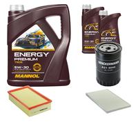 DENCKERMANN Controllo Set Energy Premium 5W-30 7L Per Audi A6 Avant 2.5 TDI