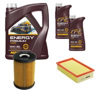DENCKERMANN Controllo Set Energy Premium 5W-30 7L Per BMW 3er Cabriolet 318i