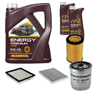 DENCKERMANN Controllo Set Energy Premium 5W-30 7L Per Chrysler Voyager IV 2.5