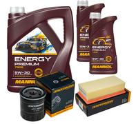 DENCKERMANN Controllo Set Energy Premium 5W-30 7L Per Citroën C4 Cactus