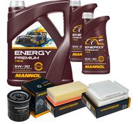 DENCKERMANN Controllo Set Energy Premium 5W-30 7L Per Citroën C4 Cactus