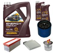 DENCKERMANN Controllo Set Energy Premium 5W-30 7L Per Dacia Duster Logan