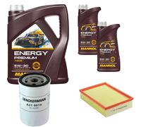 DENCKERMANN Controllo Set Energy Premium 5W-30 7L Per Ford Escort V Cabriolet