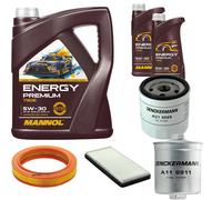 DENCKERMANN Controllo Set Energy Premium 5W-30 7L Per Ford Fiesta III 1.1