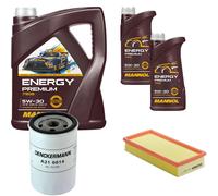 DENCKERMANN Controllo Set Energy Premium 5W-30 7L Per Ford Transit Kasten 2.0