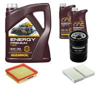 DENCKERMANN Controllo Set Energy Premium 5W-30 7L Per Honda HR-V 1.6 16V 4WD