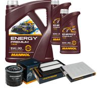 DENCKERMANN Controllo Set Energy Premium 5W-30 7L Per Hyundai I40 CW 1.6 GDi