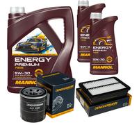 DENCKERMANN Controllo Set Energy Premium 5W-30 7L Per Hyundai Kona 1.0 T-GDi