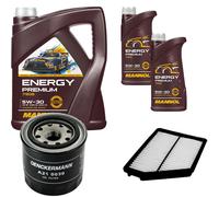 DENCKERMANN Controllo Set Energy Premium 5W-30 7L Per Hyundai Matrix 1.6 1.8