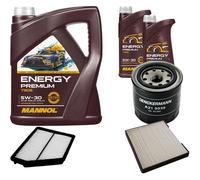 DENCKERMANN Controllo Set Energy Premium 5W-30 7L Per Hyundai Matrix 1.6 1.8