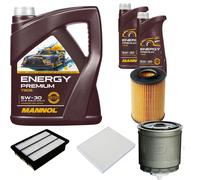 DENCKERMANN Controllo Set Energy Premium 5W-30 7L Per Hyundai Santa Fé II 2.2