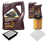 DENCKERMANN Controllo Set Energy Premium 5W-30 7L Per Hyundai Santa Fé II 2.2