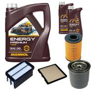 Denckermann Controllo Set Energy Premium 5W-30 7L per Kia Picanto 1.1 Crdi