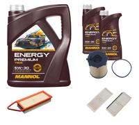 DENCKERMANN Controllo Set Energy Premium 5W-30 7L Per Mazda 2 1.4 MZR-CD