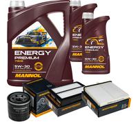 DENCKERMANN Controllo Set Energy Premium 5W-30 7L Per Mazda CX-30 M Hybrid 3