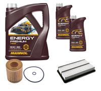 DENCKERMANN Controllo Set Energy Premium 5W-30 7L Per Mazda CX-7 2.3 MZR DISI