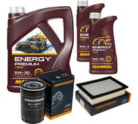 DENCKERMANN Controllo Set Energy Premium 5W-30 7L Per Mazda Tribute 2.0 4WD