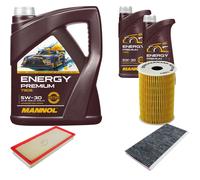 DENCKERMANN Controllo Set Energy Premium 5W-30 7L Per Mercedes-Benz A-Klasse