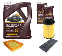 DENCKERMANN Controllo Set Energy Premium 5W-30 7L Per Mercedes-Benz A-Klasse