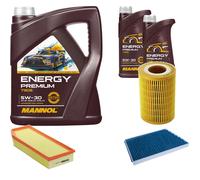 DENCKERMANN Controllo Set Energy Premium 5W-30 7L Per Mercedes-Benz C-Klasse