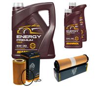 DENCKERMANN Controllo Set Energy Premium 5W-30 7L Per Mercedes-Benz E-Klasse