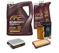 Denckermann Controllo Set Energy Premium 5W-30 7L per Mercedes Vito Mixto