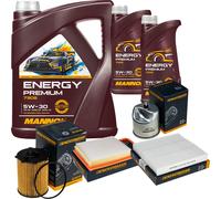 DENCKERMANN Controllo Set Energy Premium 5W-30 7L Per Mitsubishi ASX 1.6 DI-D