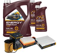 DENCKERMANN Controllo Set Energy Premium 5W-30 7L Per Mitsubishi ASX 1.6 DI-D