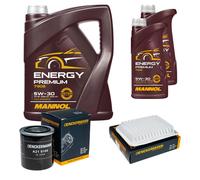 DENCKERMANN Controllo Set Energy Premium 5W-30 7L Per Mitsubishi Grandis 2.4