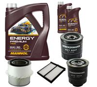 DENCKERMANN Controllo Set Energy Premium 5W-30 7L Per Mitsubishi L 200 2.5 TD