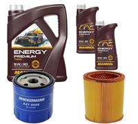 DENCKERMANN Controllo Set Energy Premium 5W-30 7L Per Nissan Micra II 1.5 D