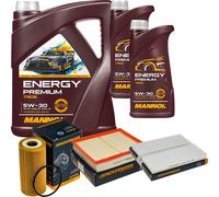 DENCKERMANN Controllo Set Energy Premium 5W-30 7L Per Nissan NP300 Navara