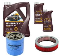 DENCKERMANN Controllo Set Energy Premium 5W-30 7L Per Nissan Pick-Up 2.4 4WD